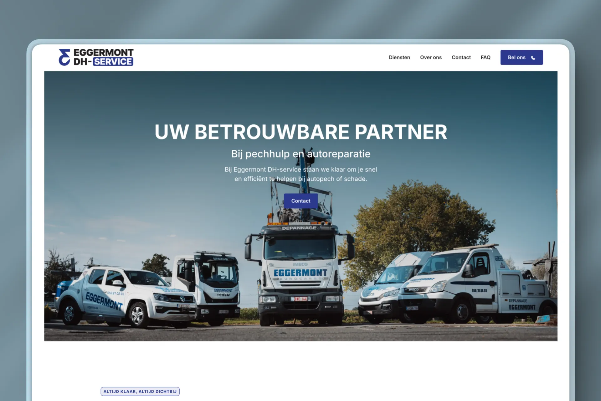 Website van Eggermont DH-Service